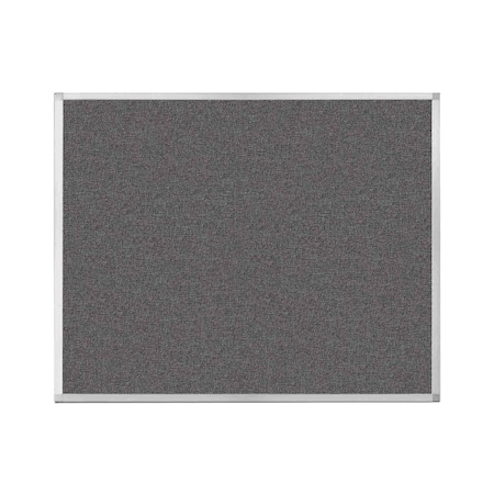 Versare Hush Panel Configurable Cubicle Partition 5' x 4' Charcoal Gray Fabric 1850507